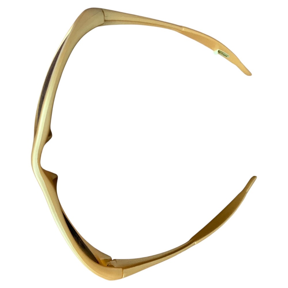 Unbranded Bug Eye Sunglasses Unisex OS Gold Excellent Y2K Cyber Rave Vintage - Picture 4 of 6